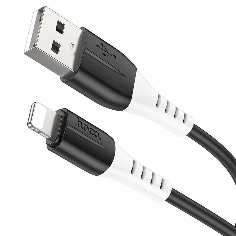 X82 iP Silicone Charging Data Cable - hocotech