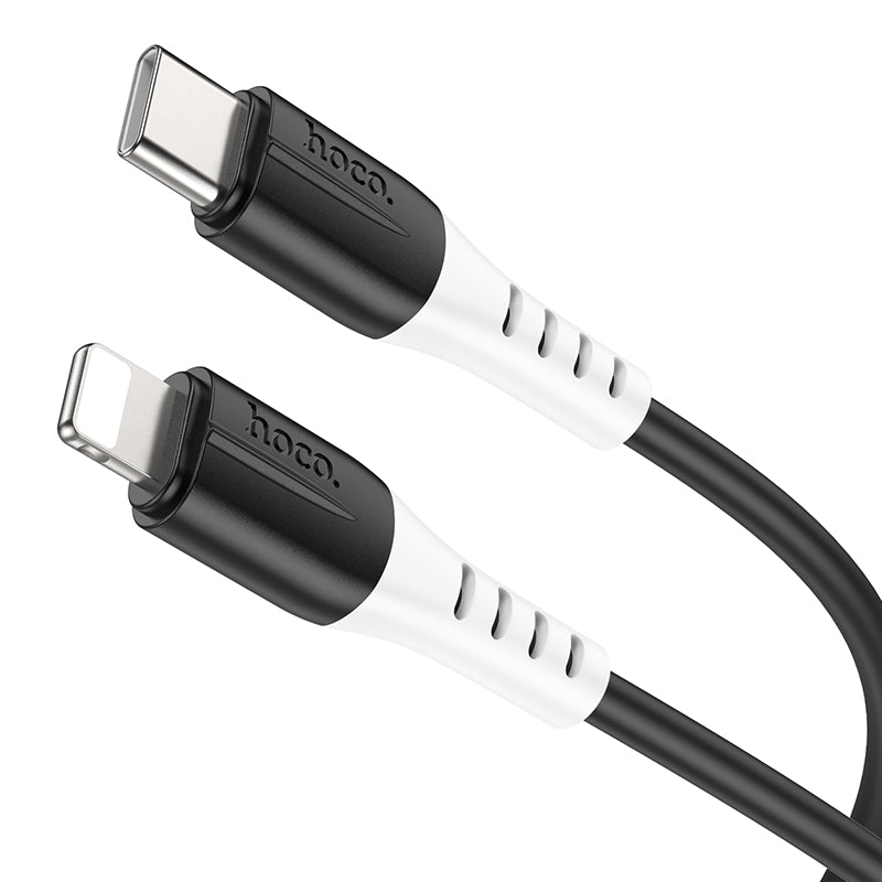 X82 iP PD Silicone Charging Data Cable - hocotech