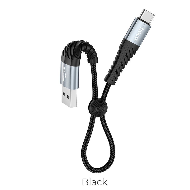 X38 Cool Charging Data Cable for Type-C (L=0.25M) - hocotech