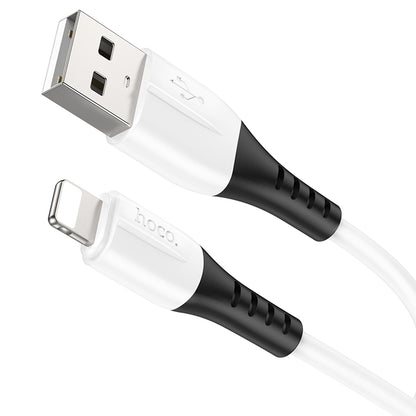 X82 iP Silicone Charging Data Cable - hocotech