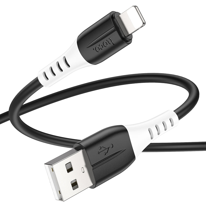 X82 iP Silicone Charging Data Cable - hocotech