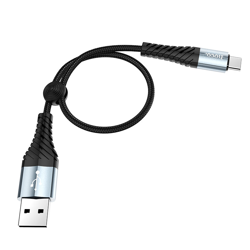 X38 Cool Charging Data Cable for Type-C (L=0.25M) - hocotech