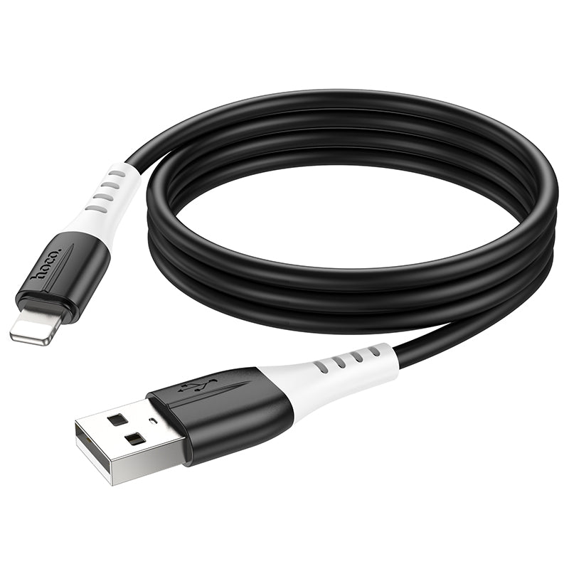 X82 iP Silicone Charging Data Cable - hocotech