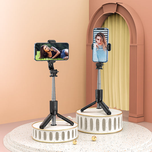 K17 Figure Mini Live Broadcast Phone Holder Tripod Black Color - hocotech