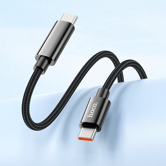 U125 Benefit 100W charging data cable with display Type-C to Type-C - hocotech