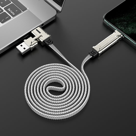 S22 Multi Function Charging Data Cable Type-C to Type-C, Type-C to iP - hocotech